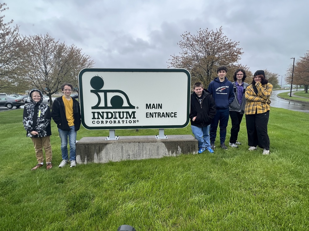 photo of STEAM Club at Indium Corporation