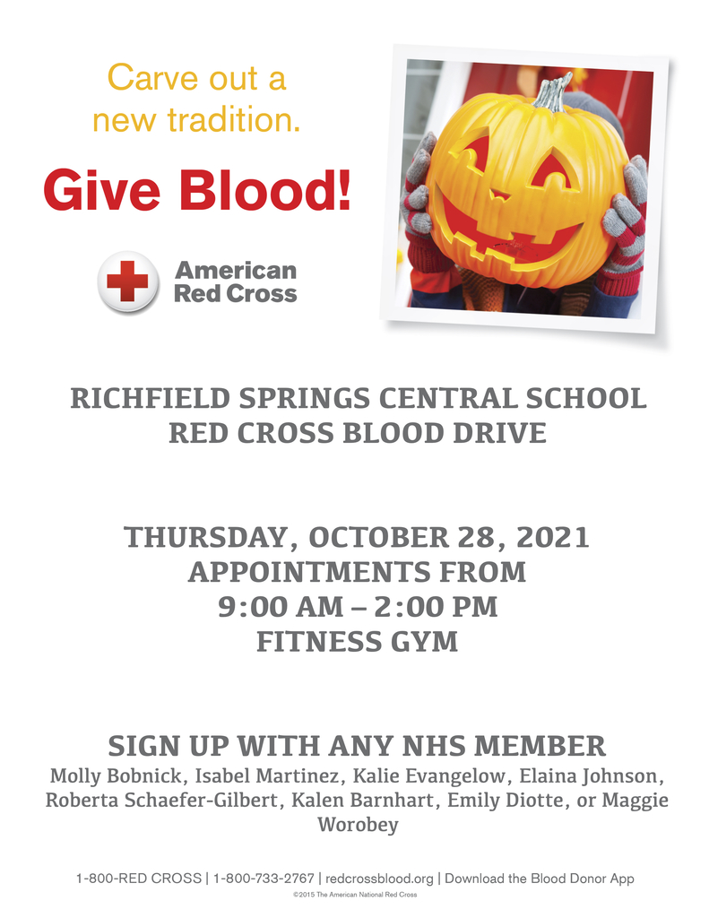 Blood Drive Flyer